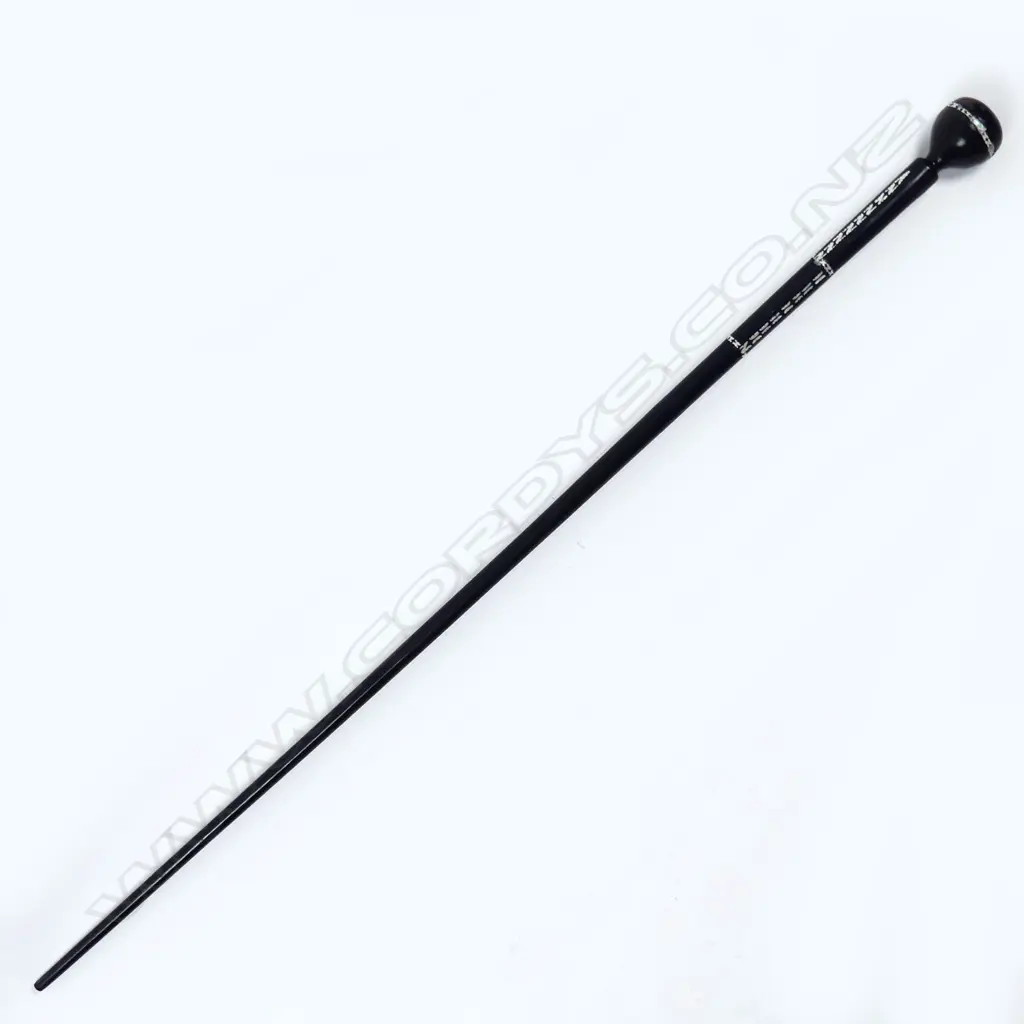 A vintage Solomon Islands ebony walking stick Image 1++