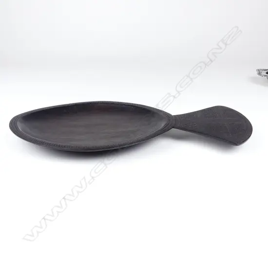 A Pacific island tribal food bowl