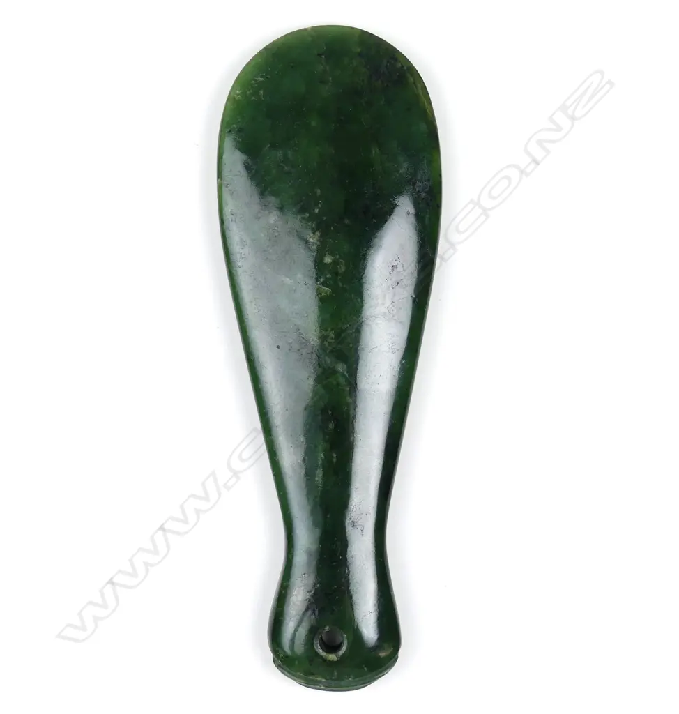 A contemporary nephrite miniature mere Image 1++