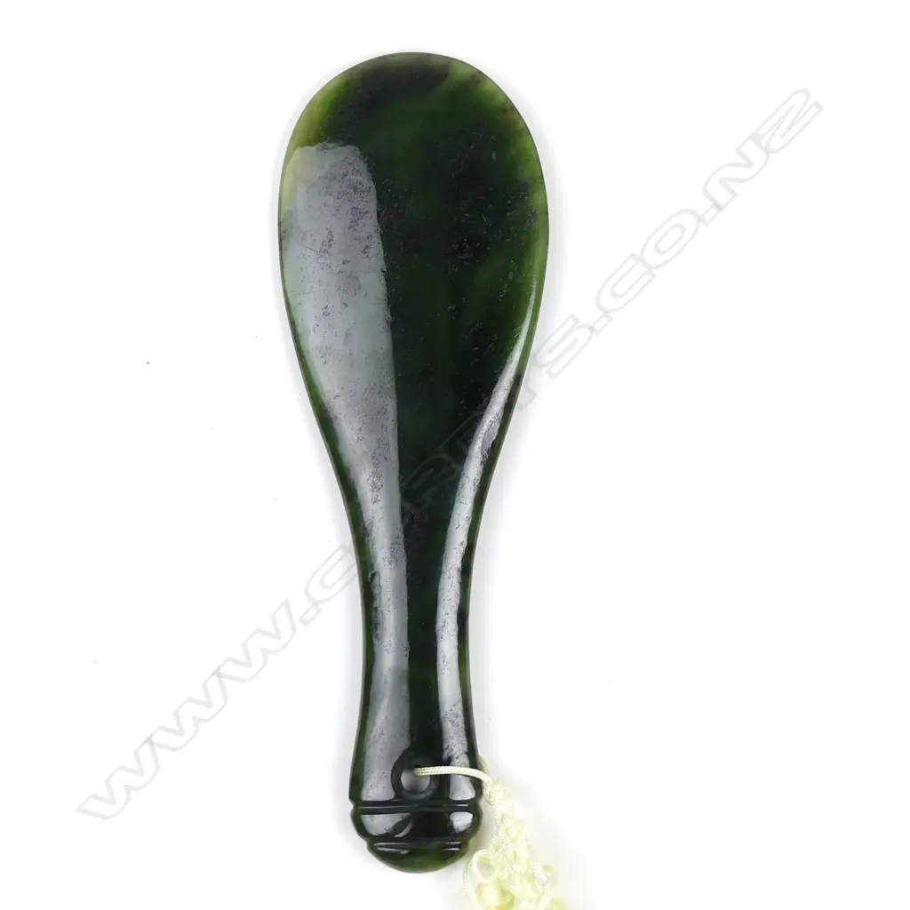A contemporary nephrite miniature mere Image 1++