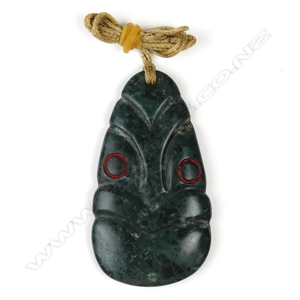 A pounamu koruru pendant Image 1++