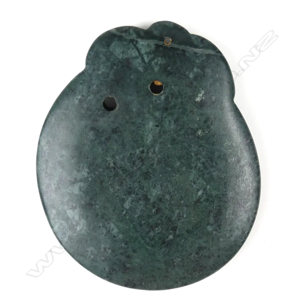 A pounamu koropepe pendant Image 1++