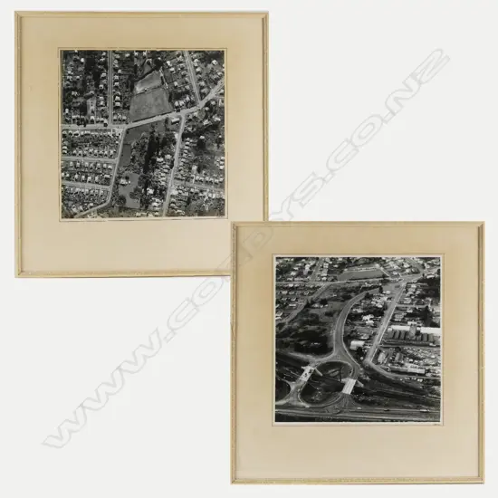 Two White's Aviation aerial photographs