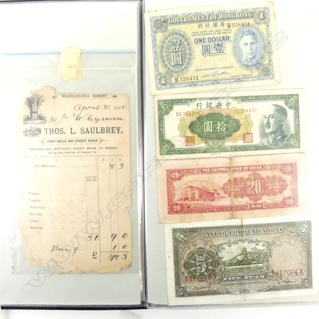 A folder of various ephemera Image 1++