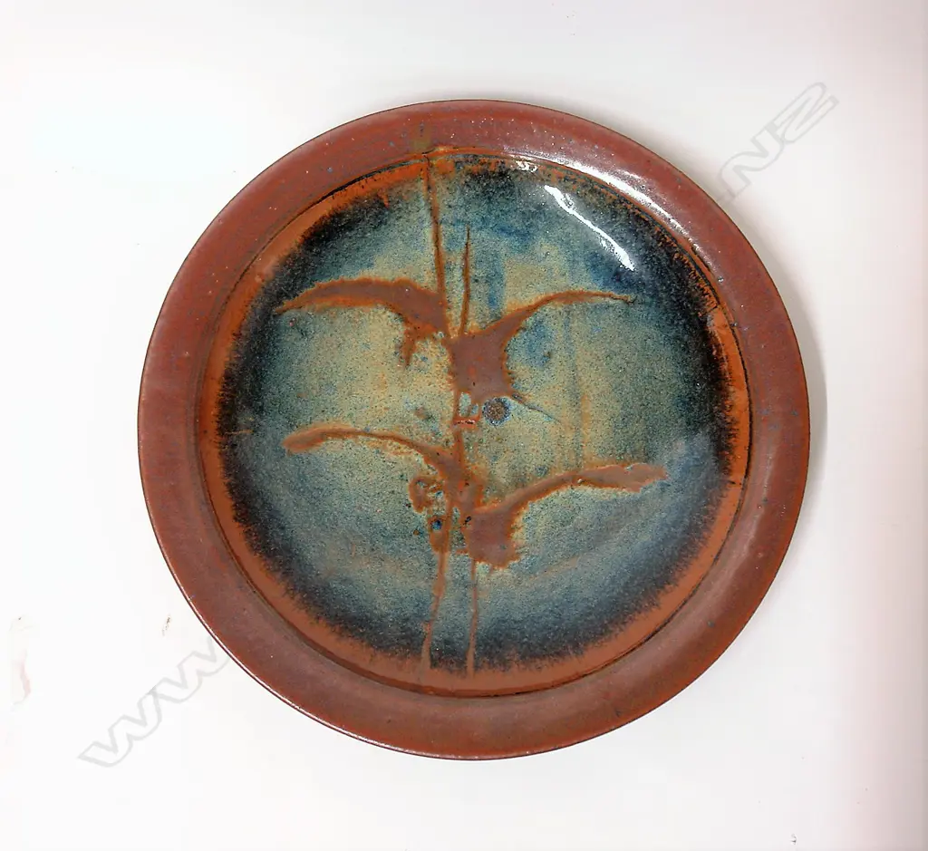 Peter Stichbury large pottery charger Image 1++