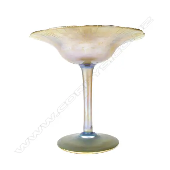 A Tiffany Favrile small tazza