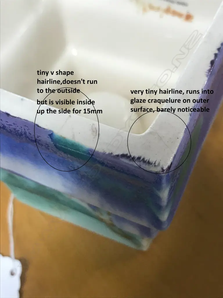 A Clarice Cliff candlestick Image 1++