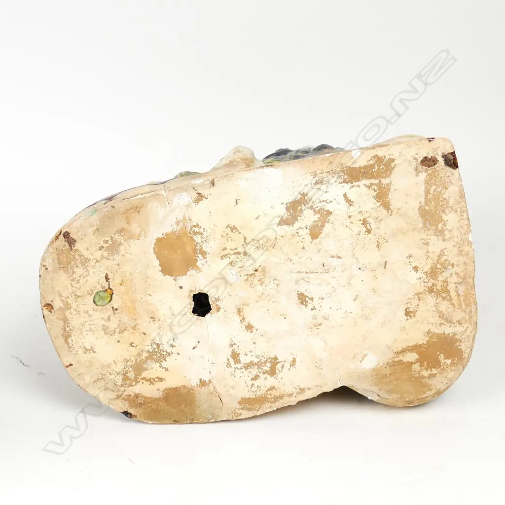 A pair of vintage Chinese roof tile finials Image 1++