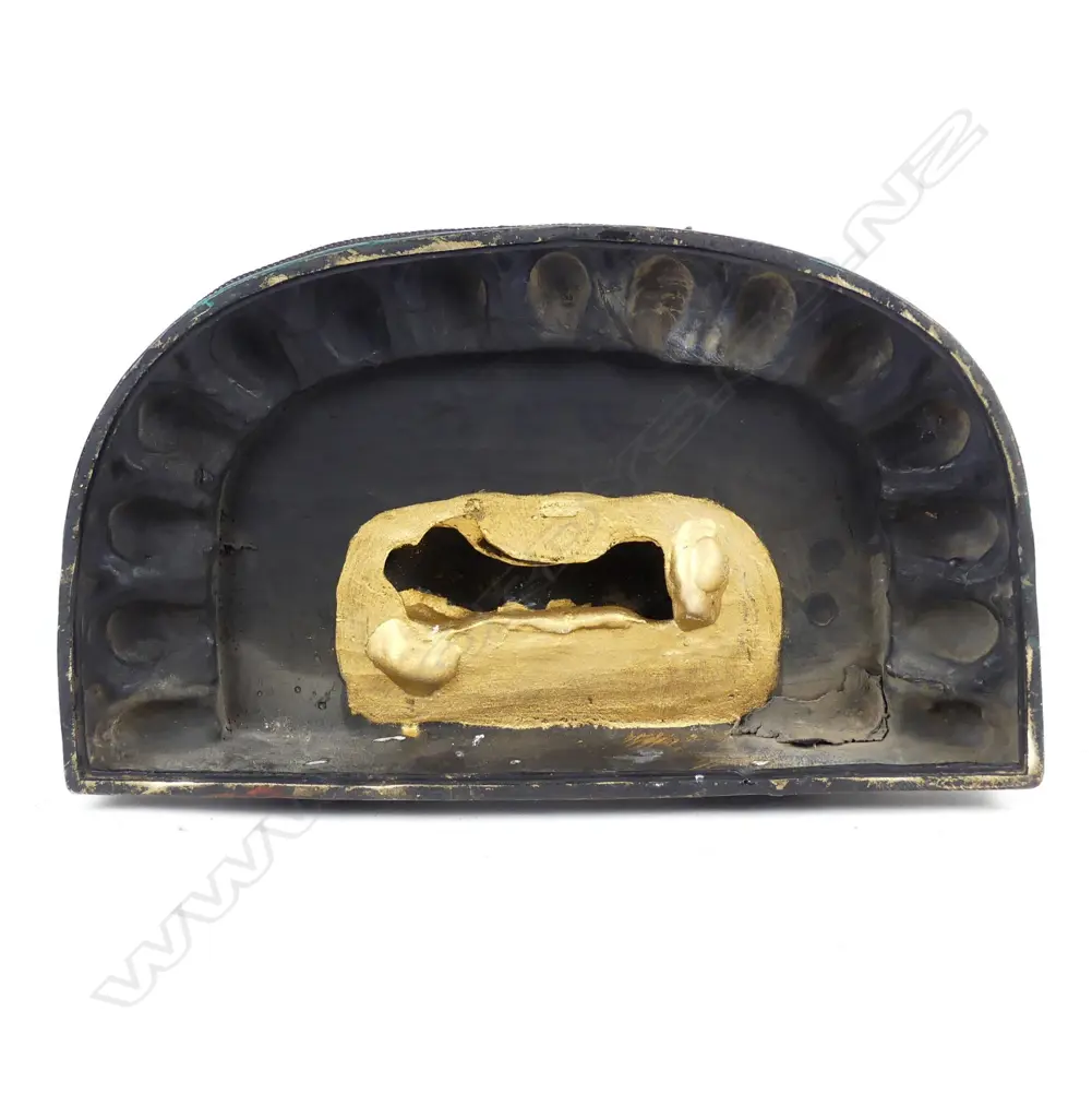 19thC or earlier Tibetan copper-bronze Buddhist statue of Yama Dharmaraja Image 1++