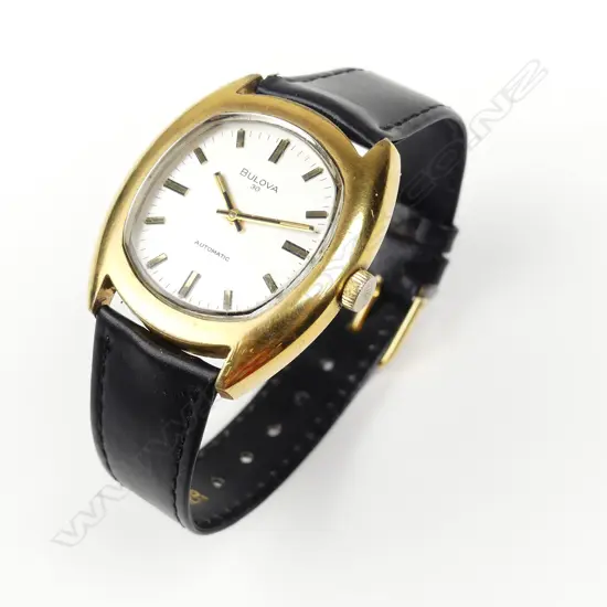 A vintage Bulova 30 wristwatch