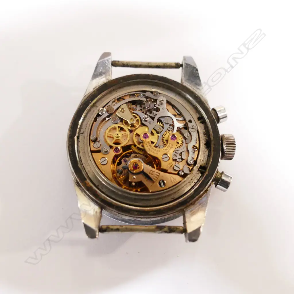 An Omega Speedmaster 'Ed White' chronograph wristwatch Image 1++