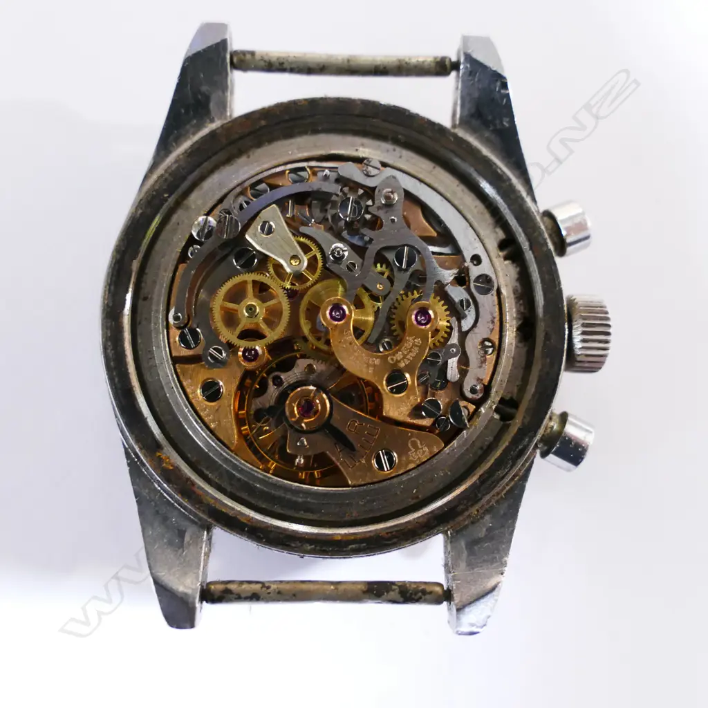 An Omega Speedmaster 'Ed White' chronograph wristwatch Image 1++