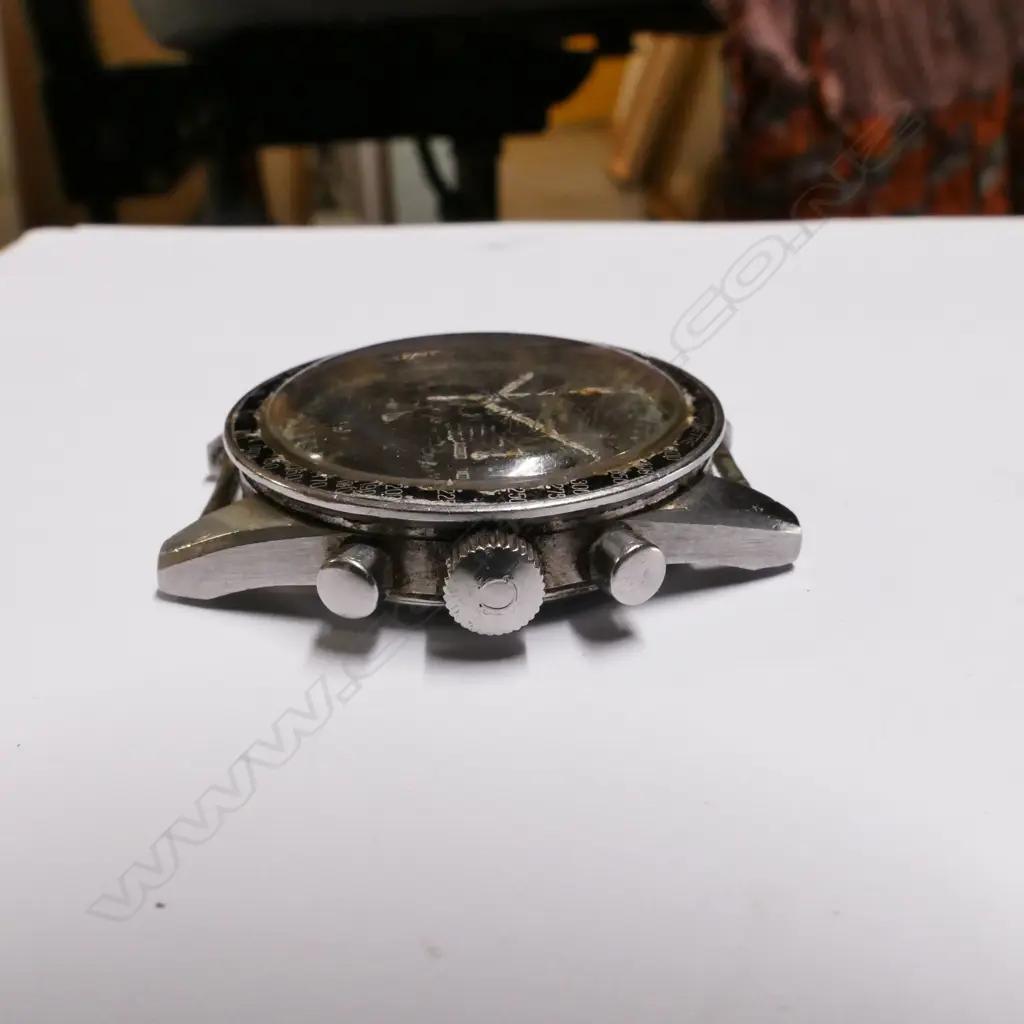 An Omega Speedmaster 'Ed White' chronograph wristwatch Image 1++