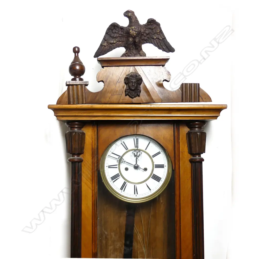 A Vienna regulator wall clock Image 1++