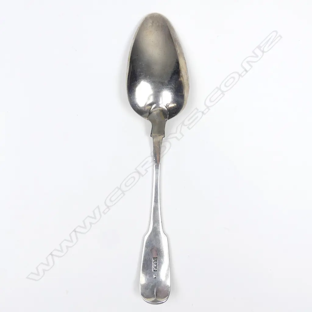 A George III Irish silver tablespoon Image 1++