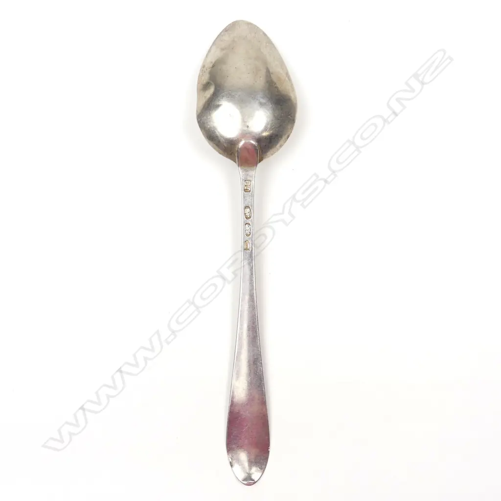 A George III Irish silver tablespoon Image 1++