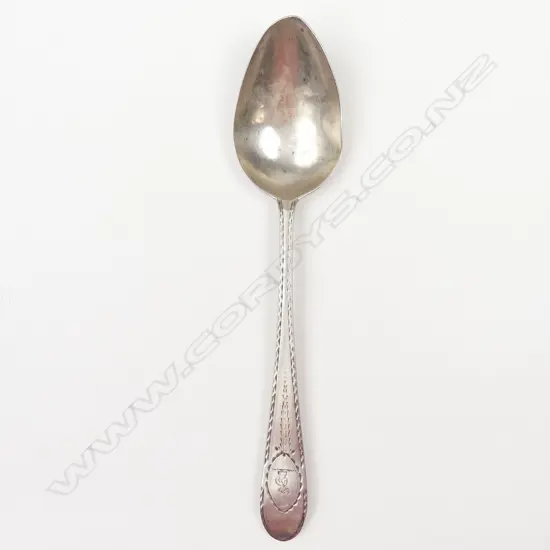 A George III Irish silver tablespoon
