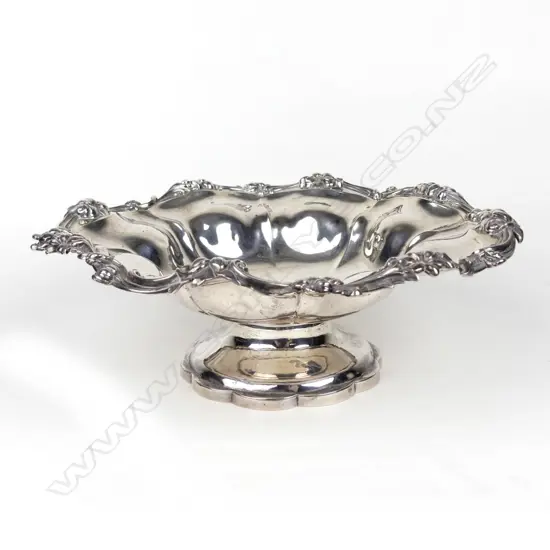 A William IV silver footed bowl