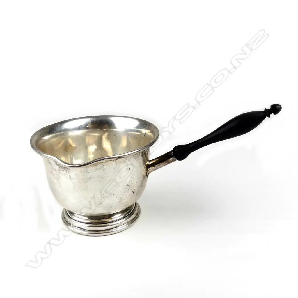A silver brandy pan Image 1++