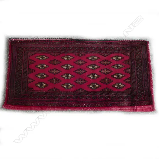 An old Turkoman bedding bag