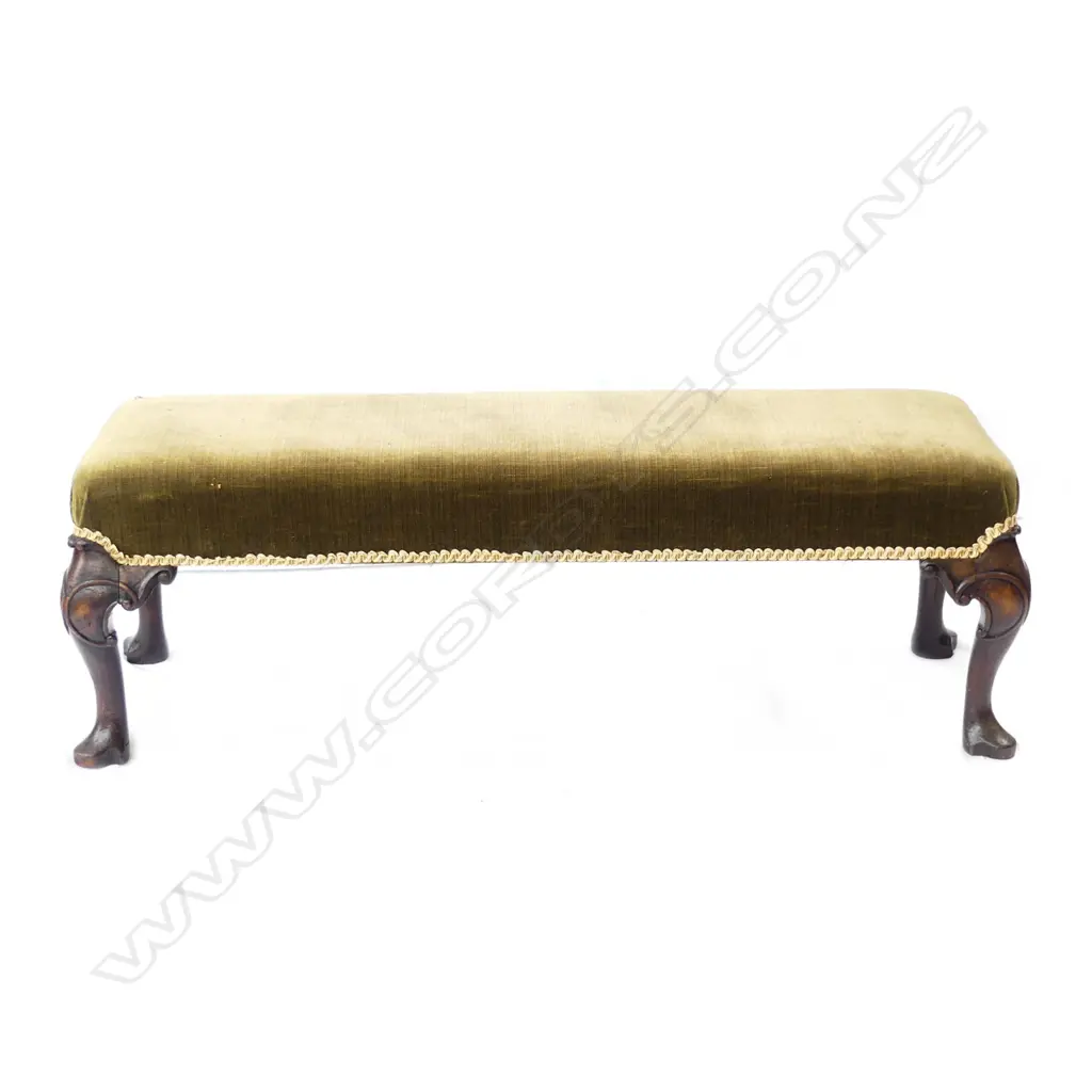 An early 1900s long foot stool Image 1++