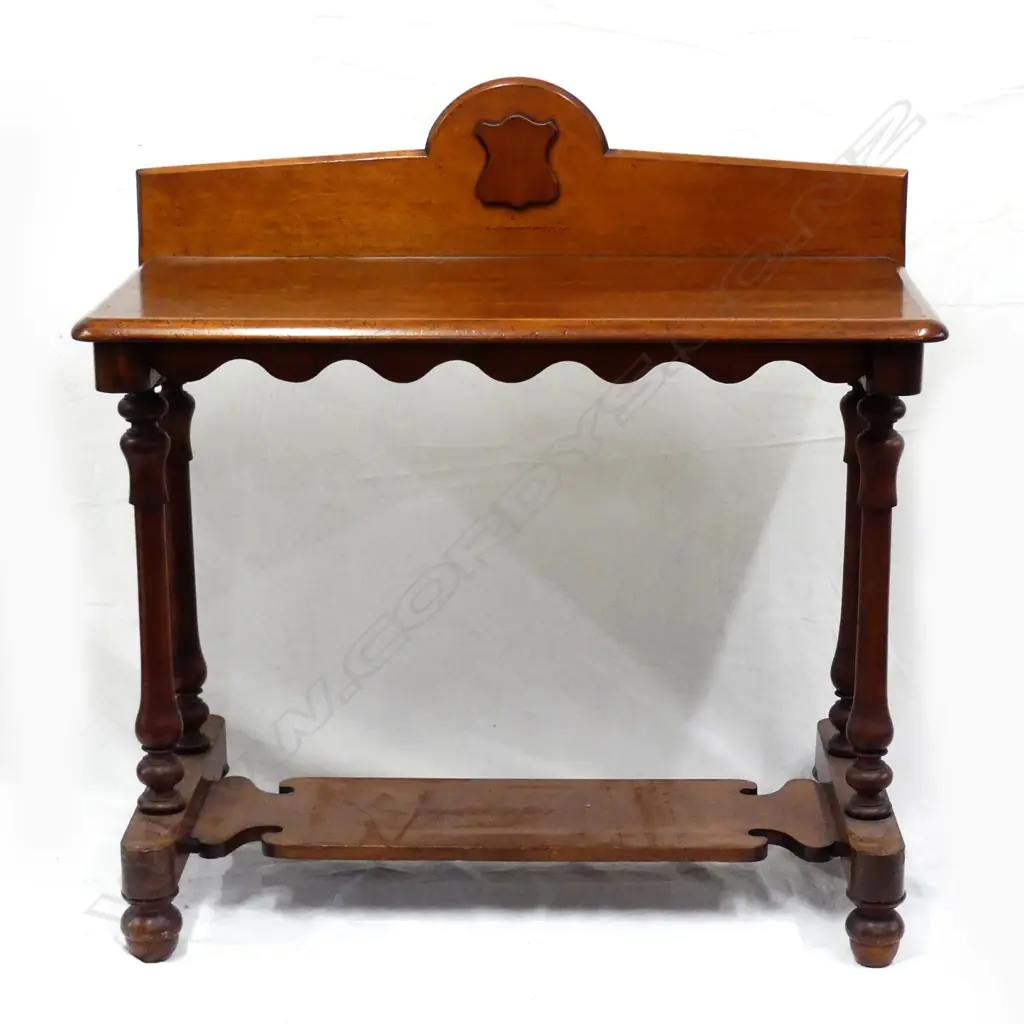 A Victorian Kauri hall table Image 1++