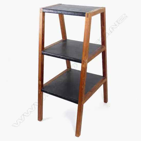 A display stand designed and made by Guy Ngan