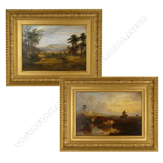 Two 19thC Scottish Romantic School landscapes