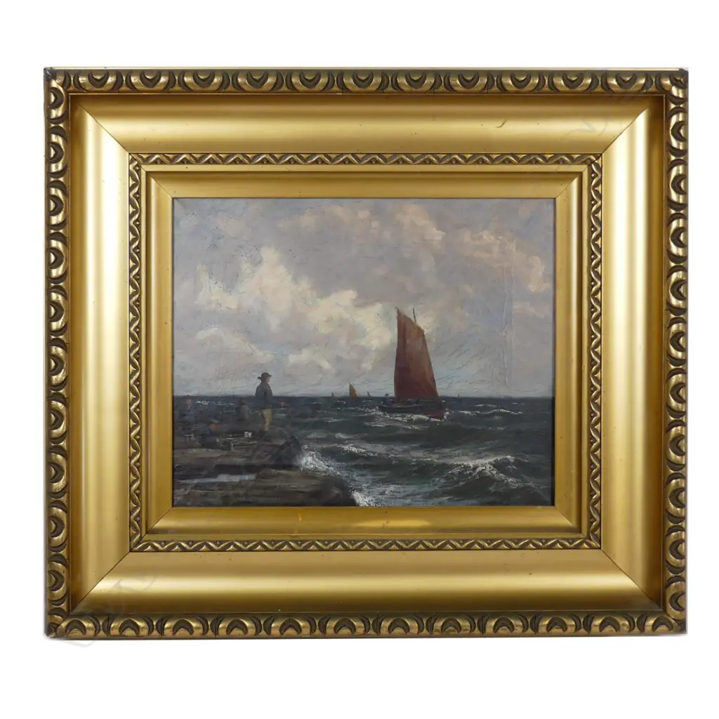 Unsigned 19thC oil on canvas Image 1++