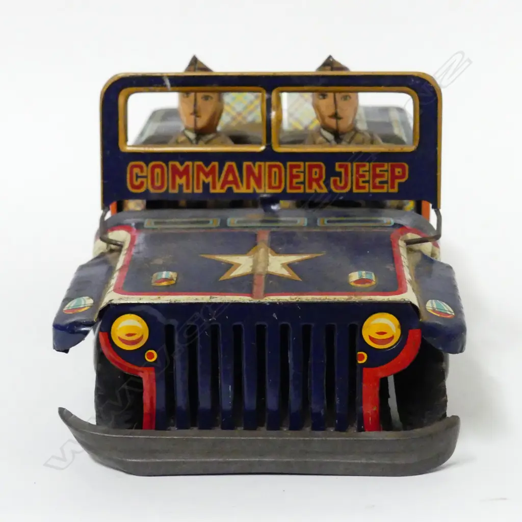 A Japanese tinplate 'Commander Jeep' Image 1++