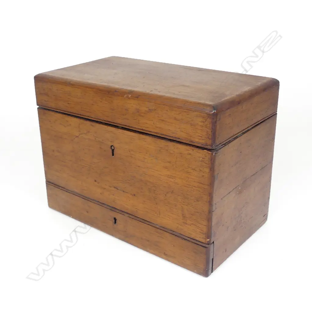 A Victorian apothecary's travelling box Image 1++