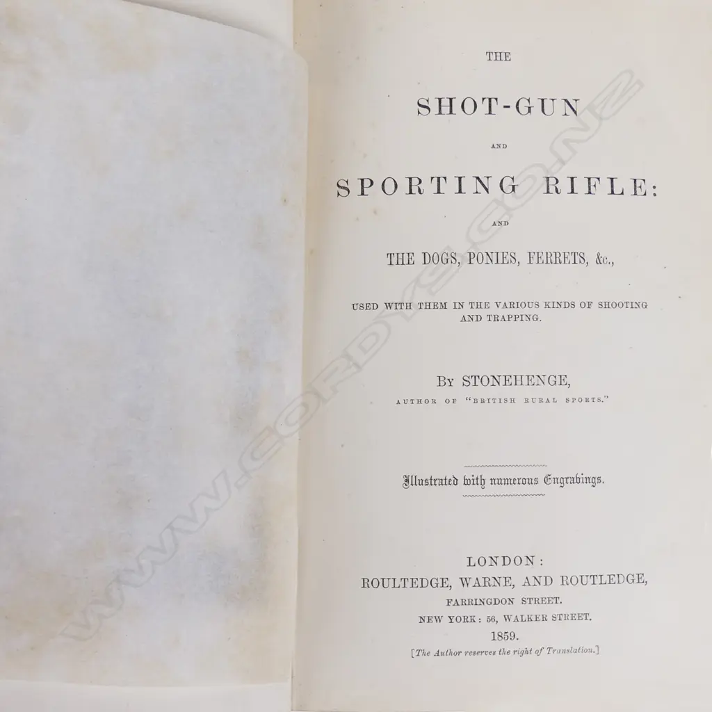'The Shot-Gun and Sporting Rifle' Image 1++