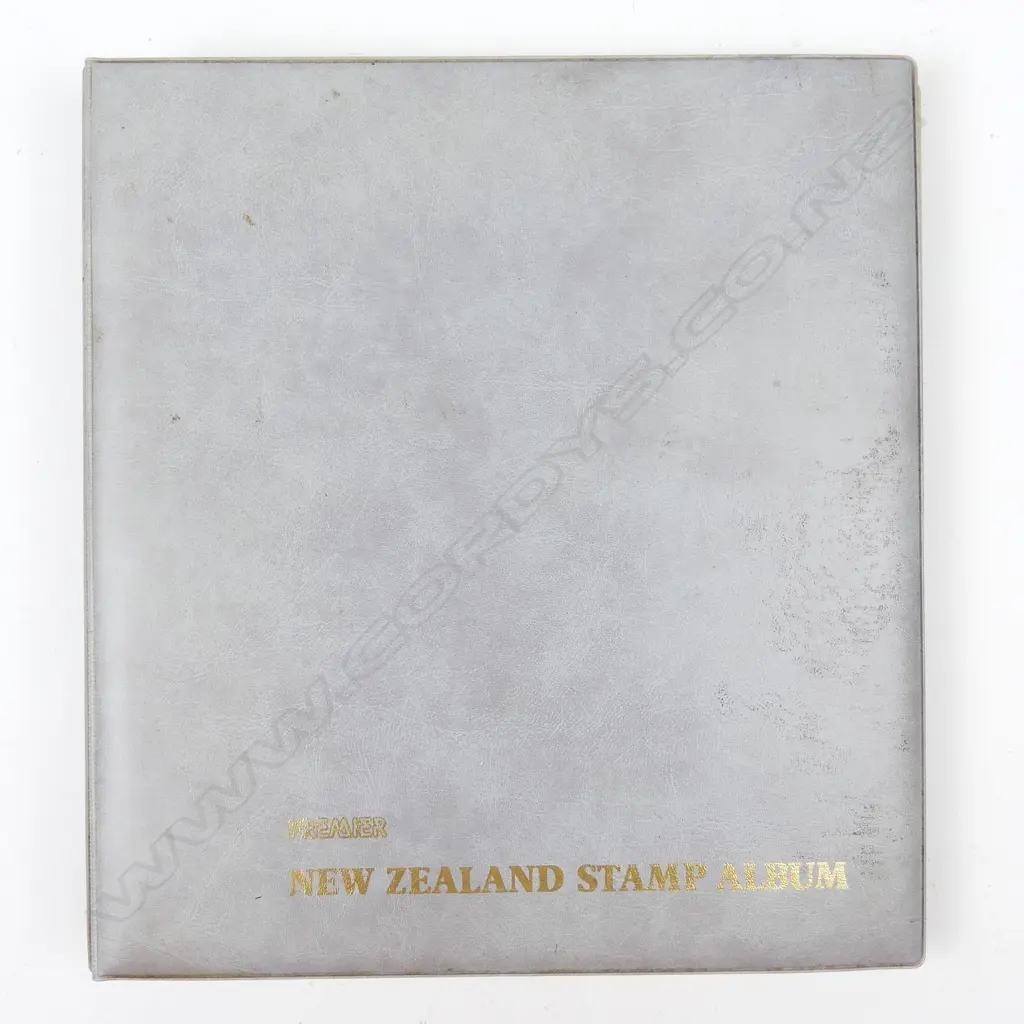 The Premier N.Z. Stamp Album with collection included Image 1++