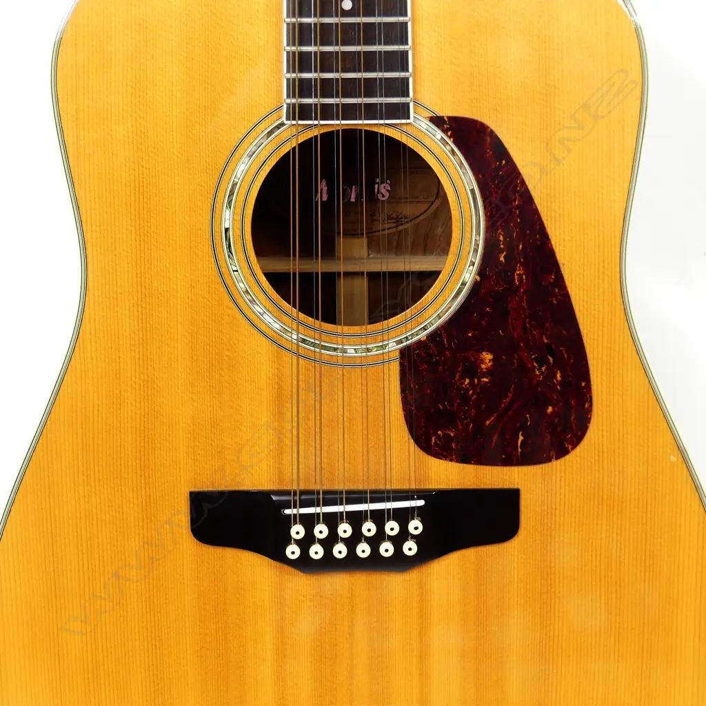 A Morris twelve string acoustic guitar Image 1++