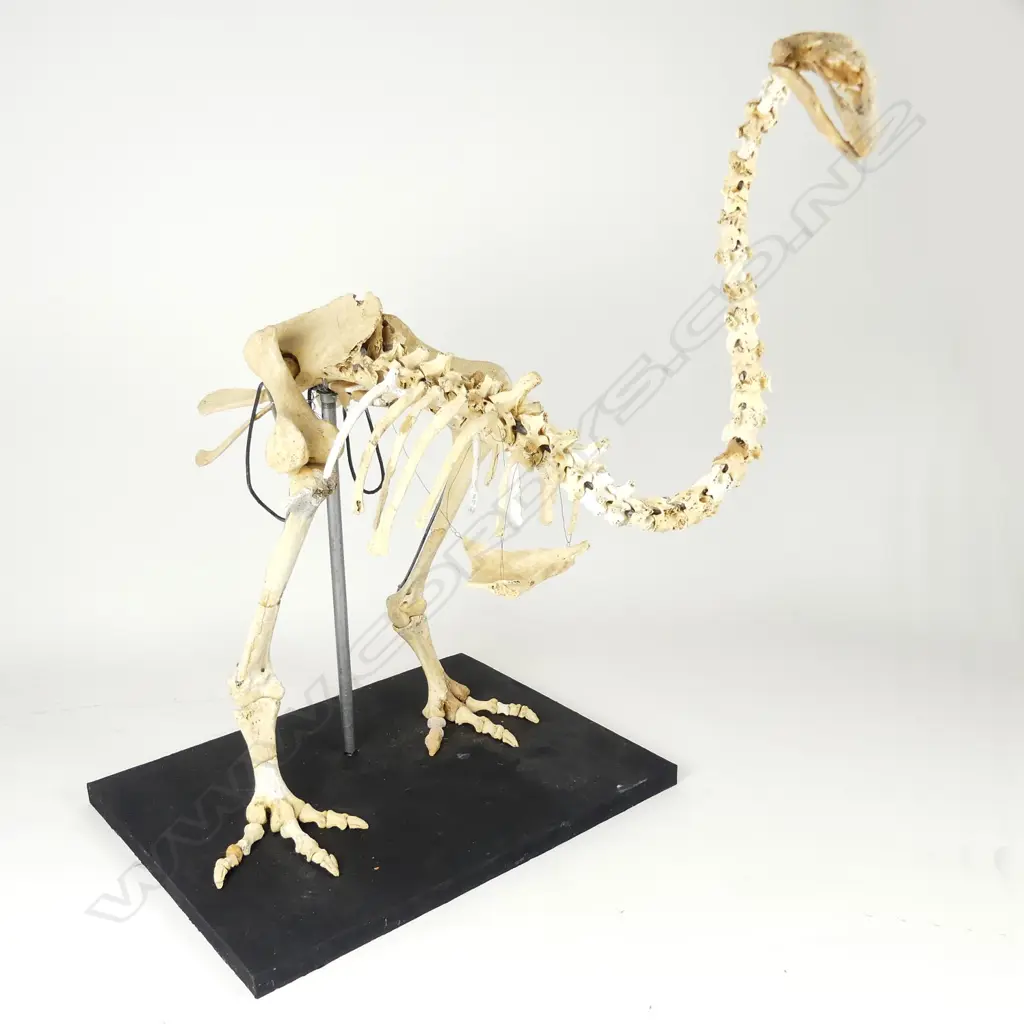 An extinct adult male stout-legged moa skeleton Image 1++