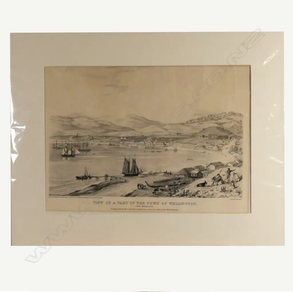 A scarce early black and white lithograph after Charles Heaphy 1841 Image 1++