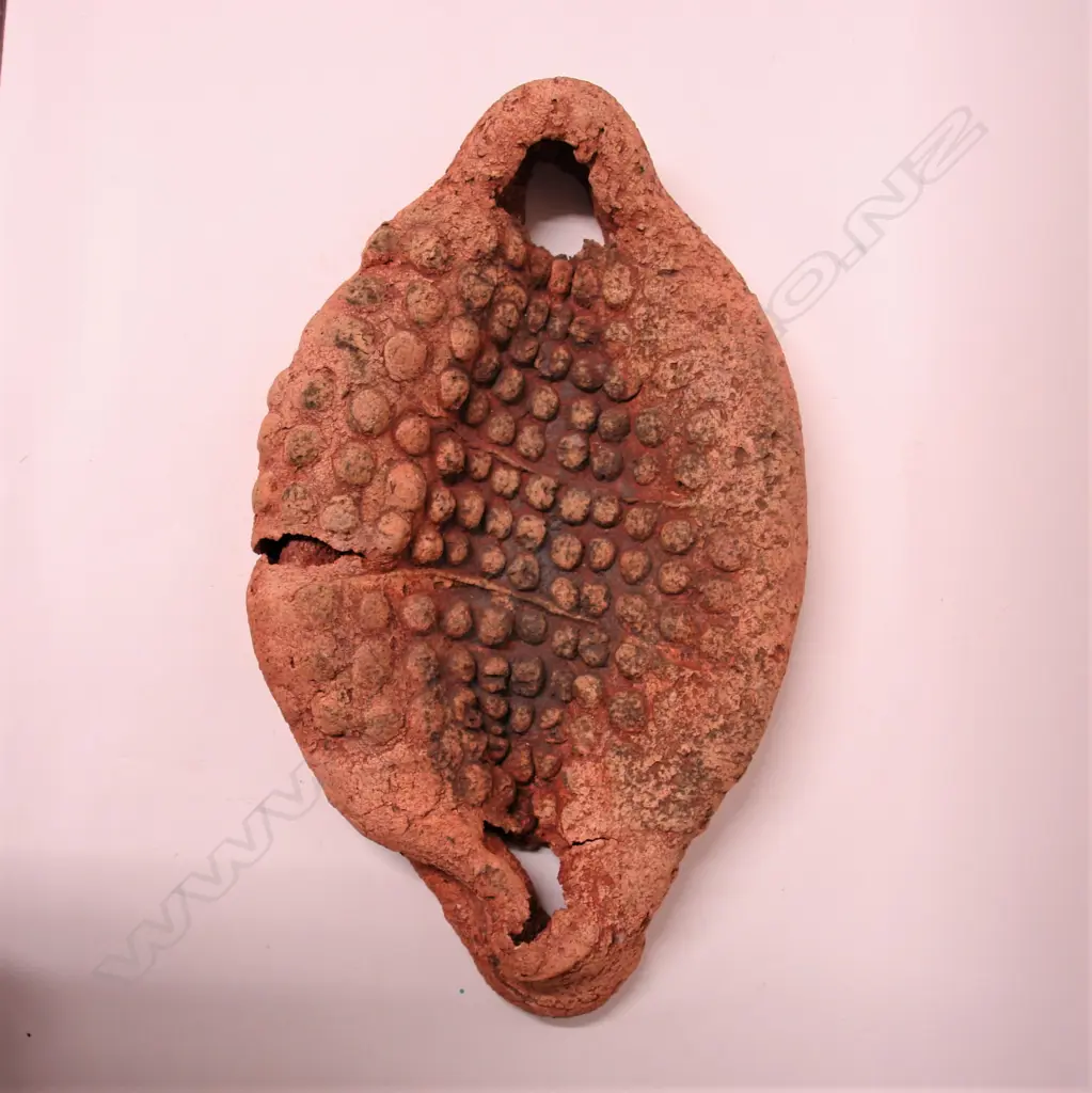 Len Castle stoneware hanging form oval sculpture Image 1++