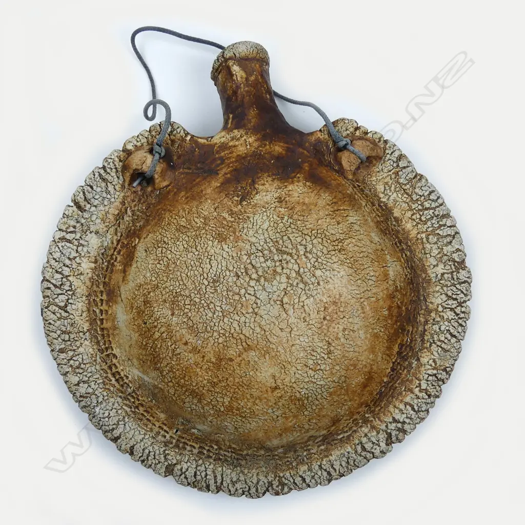 Len Castle hanging discoid form wall vase Image 1++