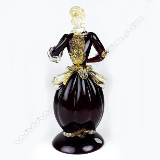 A Murano hand blown glass figurine