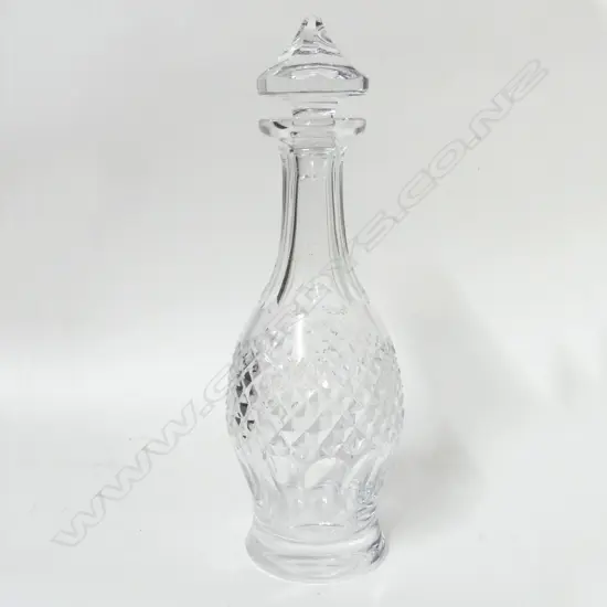 A Waterford 'Colleen' pattern decanter