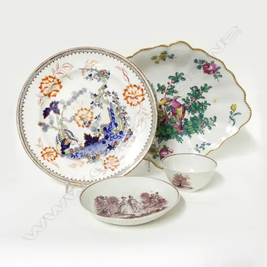 Four 18th/19thC china pieces