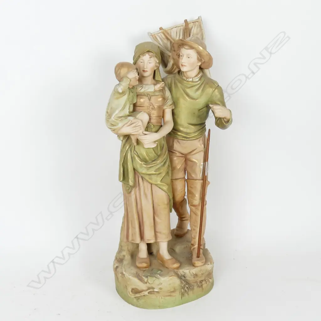 A Royal Dux figure group modelled by Alois Hampel Image 1++