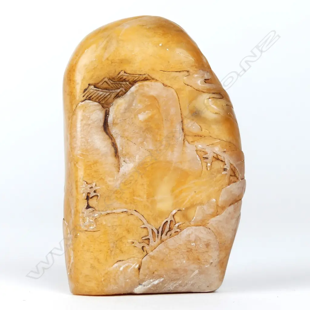 A Chinese carved stone mountain Image 1++