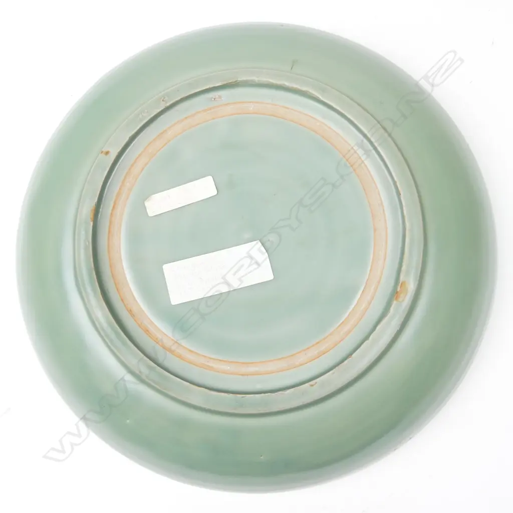 An antique possibly Ming Longquan celadon large dish Image 1++