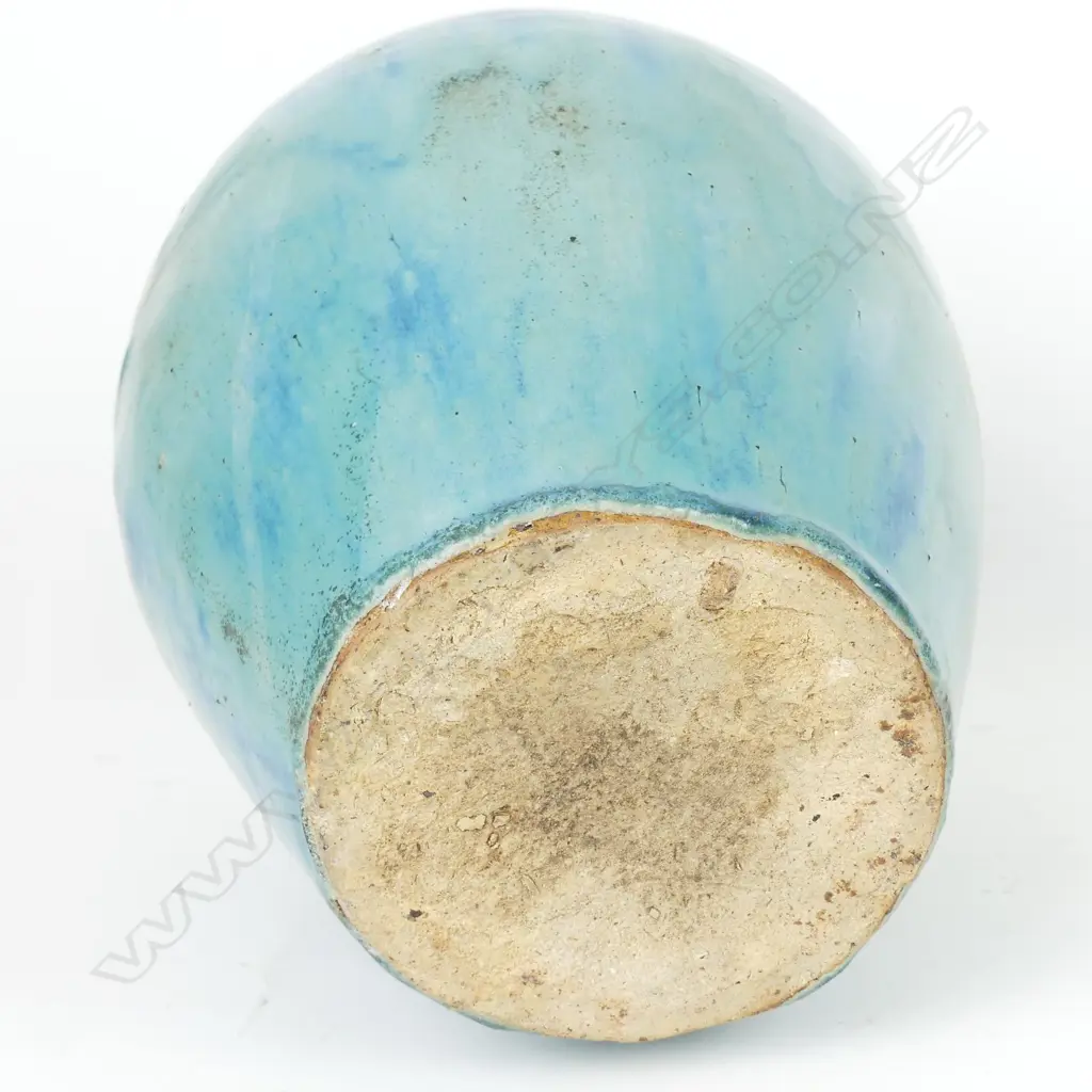 An old Chinese Jun glazed jar Image 1++