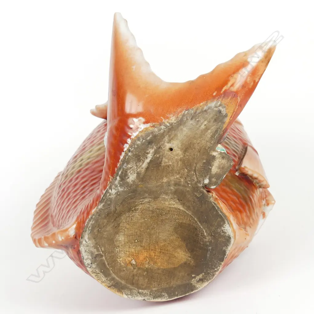 A Japanese Meiji period large Kutani fish vase Image 1++