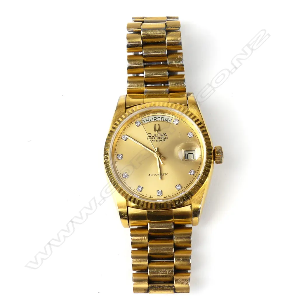 A Bulova Super Seville gent's wristwatch Image 1++