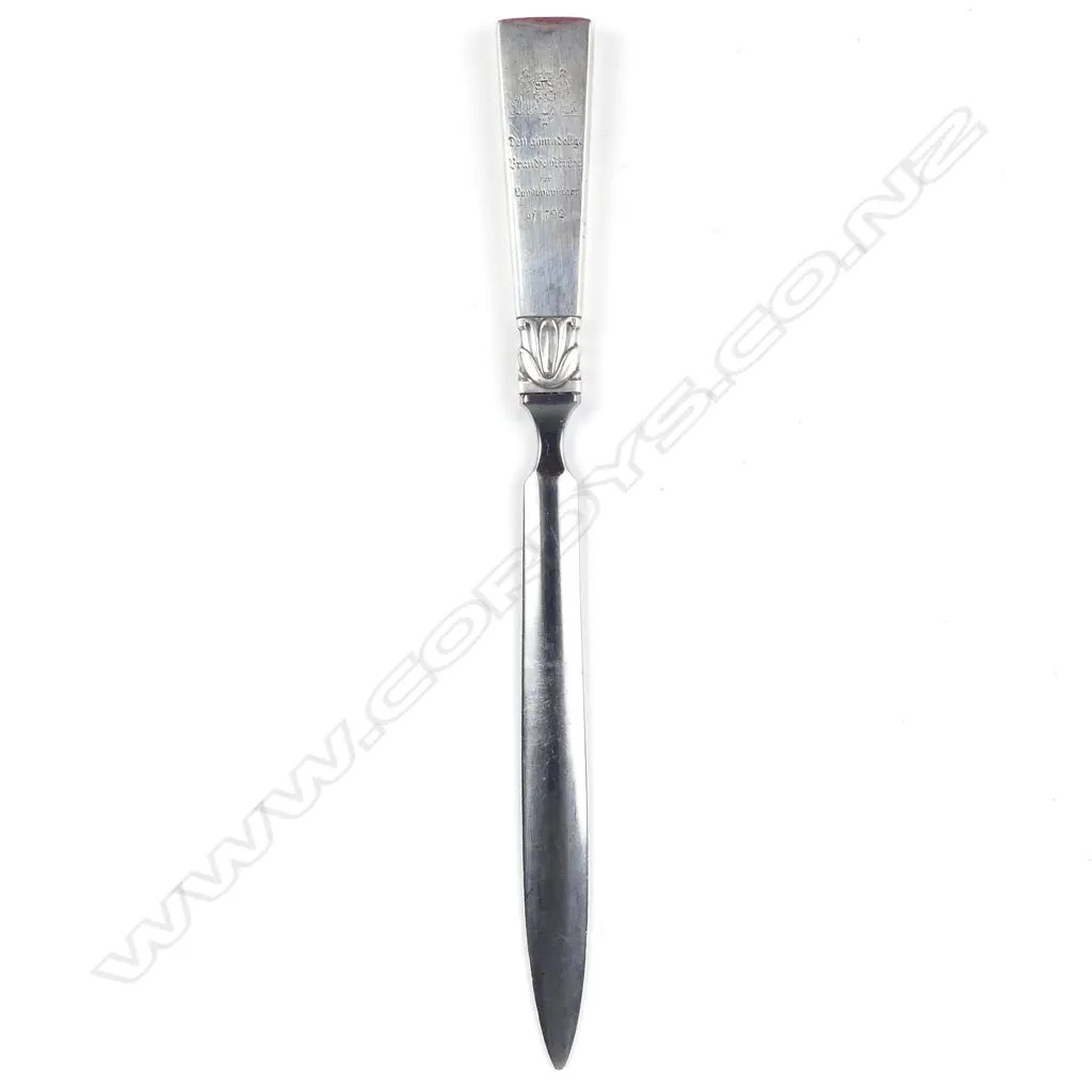 A Georg Jensen silver paper knife Image 1++