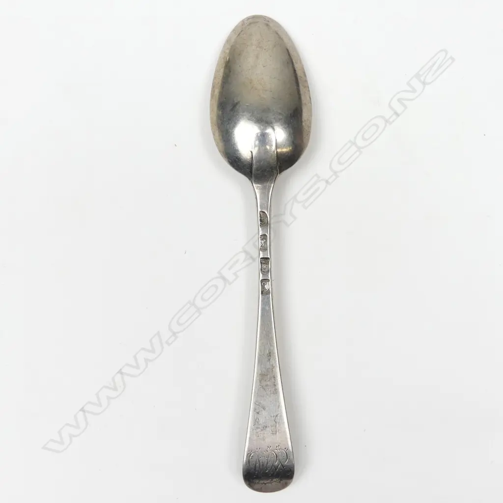 A George III silver tablespoon Image 1++