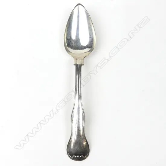 A Dutch silver tablespoon